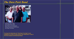 Desktop Screenshot of daveperriband.com